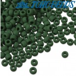 Zdjęcie - Koraliki TOHO Round 8/0 Opaque-Frosted Pine Green